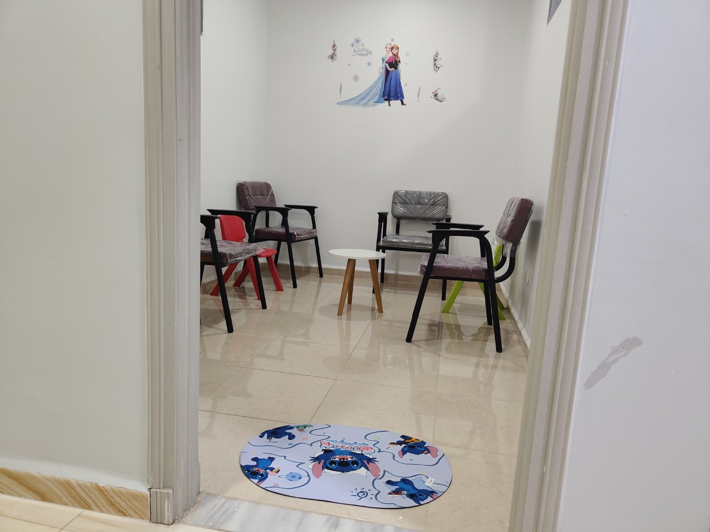 Salle d'attente confortable